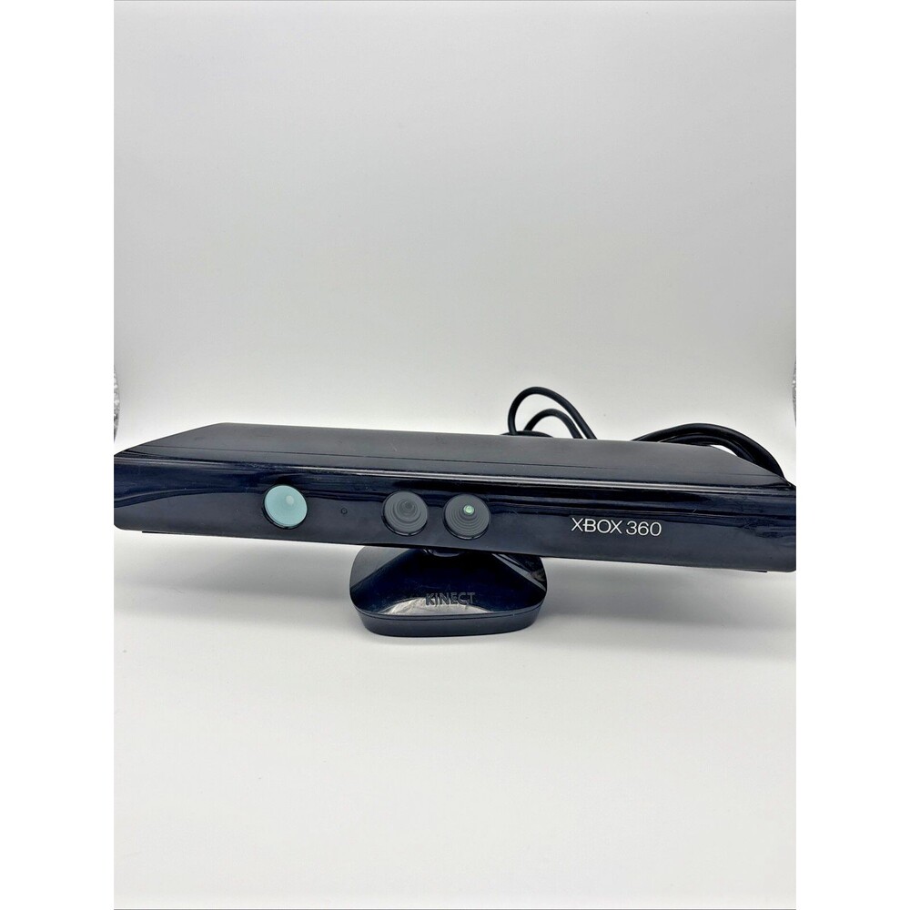 Official Microsoft Xbox 360 Black Kinect Sensor Bar Model 1414 Good Working Cond